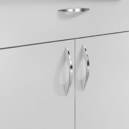 Puxadores em ABS Metalizado