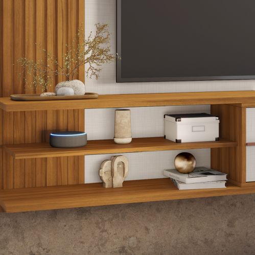 Espaço para eletrônicos