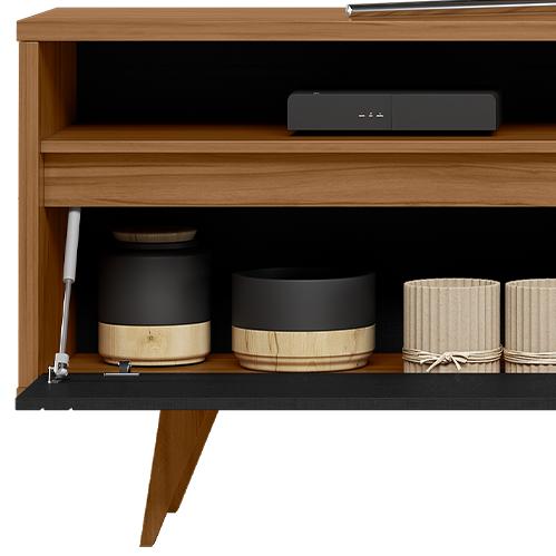 Porta com Pistão a Gás