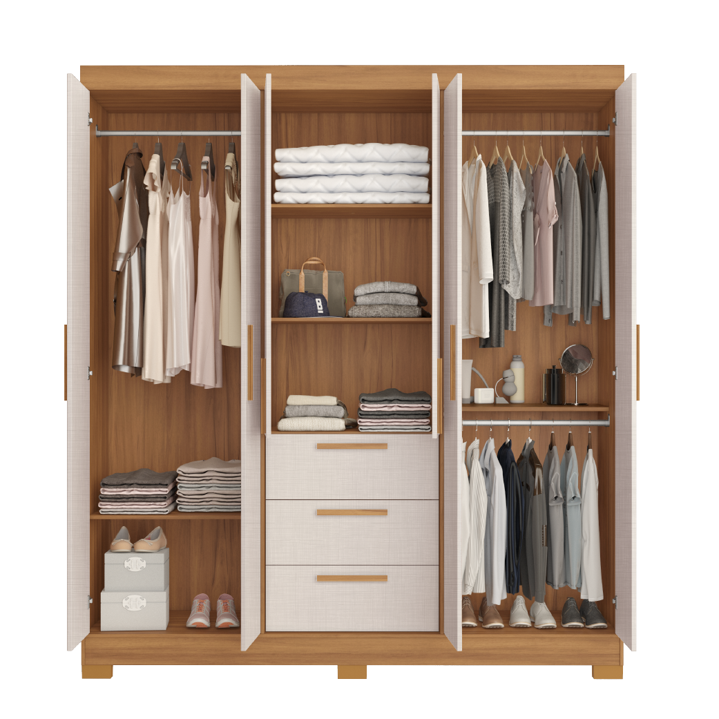 Amplo espaço interno