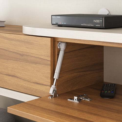 Porta com Pistão a Gás